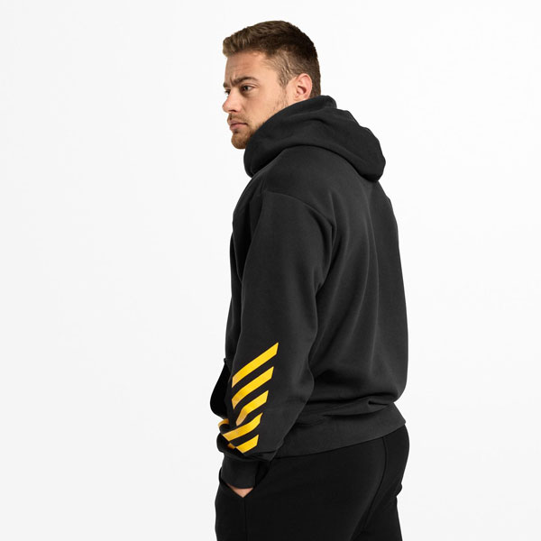 Better Bodies Fulton Hood - Washed Black Detail 3