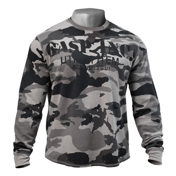 GASP Thermal Gym Sweater - Tactical Camo