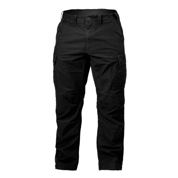 GASP Rough Cargo Pants - Washed Black Detail 1