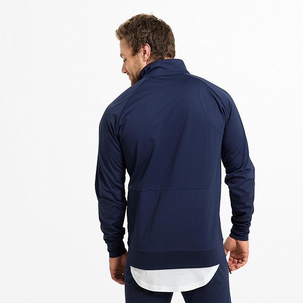 Better Bodies Varick Zip Jacket - Dark Navy Detail 2