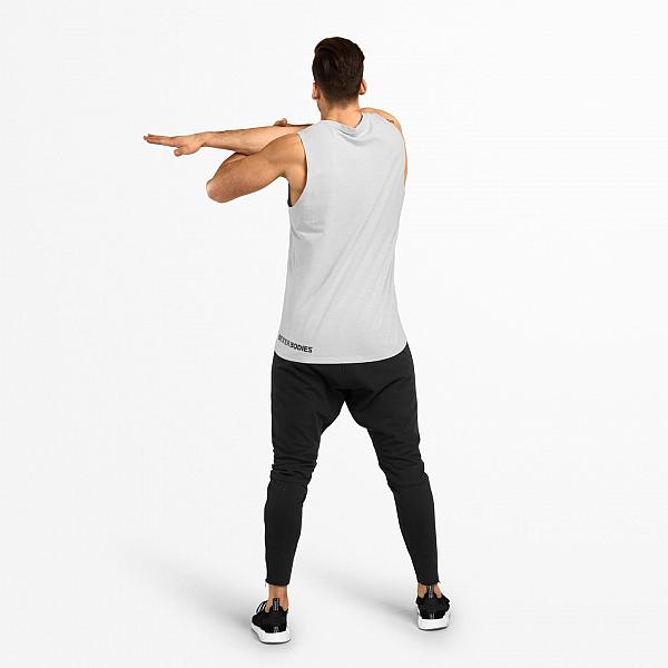 Better Bodies Varick Tank - Frost Grey Detail 2