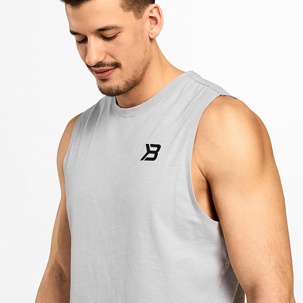 Better Bodies Varick Tank - Frost Grey Detail 3