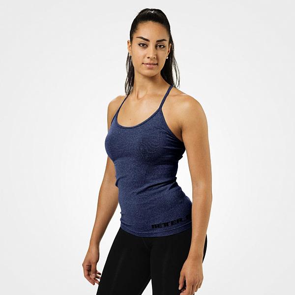 Better Bodies Chrystie Tank - Dark Navy Detail 1