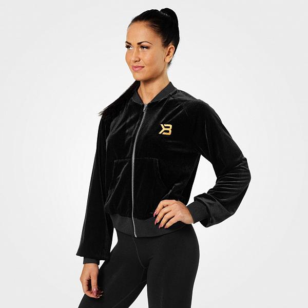 Better Bodies Bowery Zip Ls - Black Detail 1