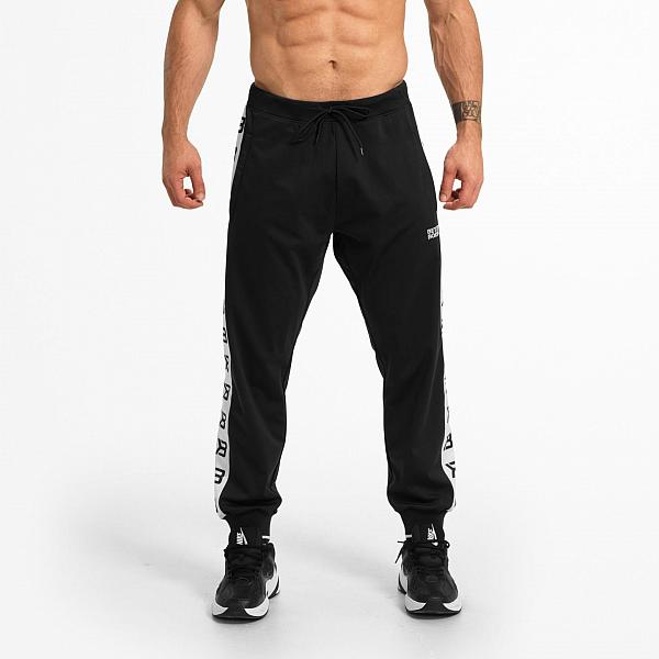 Better Bodies Bronx Track Pants - Black Detail 2