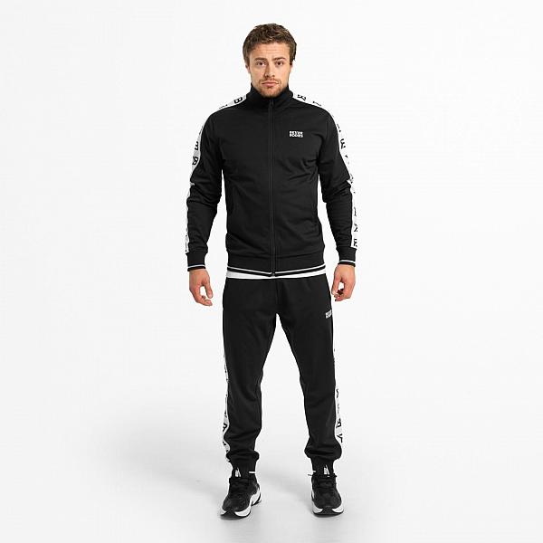 Better Bodies Bronx Track Jacket - Black Detail 2