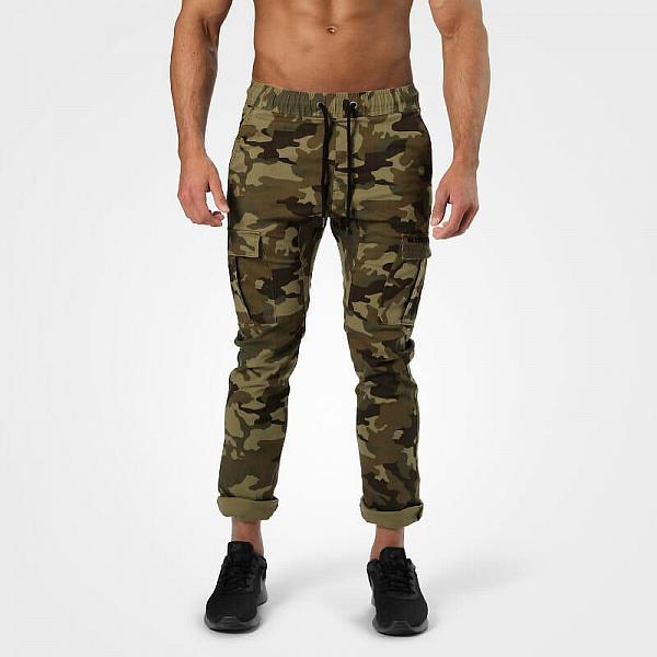 Better Bodies Harlem Cargo Pants - Military Camo Detail 1