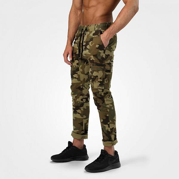 Better Bodies Harlem Cargo Pants - Military Camo Detail 3