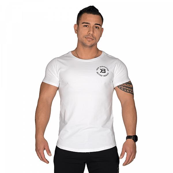 Better Bodies Wide Neck Tee - White