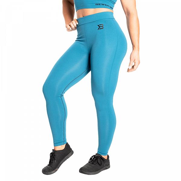 Better Bodies Rockaway Leggings - Dark Turquoise Detail 1