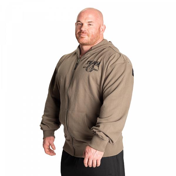 Better Bodies Original Standard Hood - Washed Green Detail 3