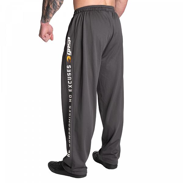 GASP Core Mesh Pants - Grey Detail 3