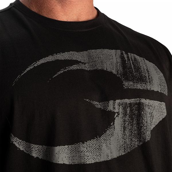GASP Pump Cover Iron Tee - Black/Grey Detail 4