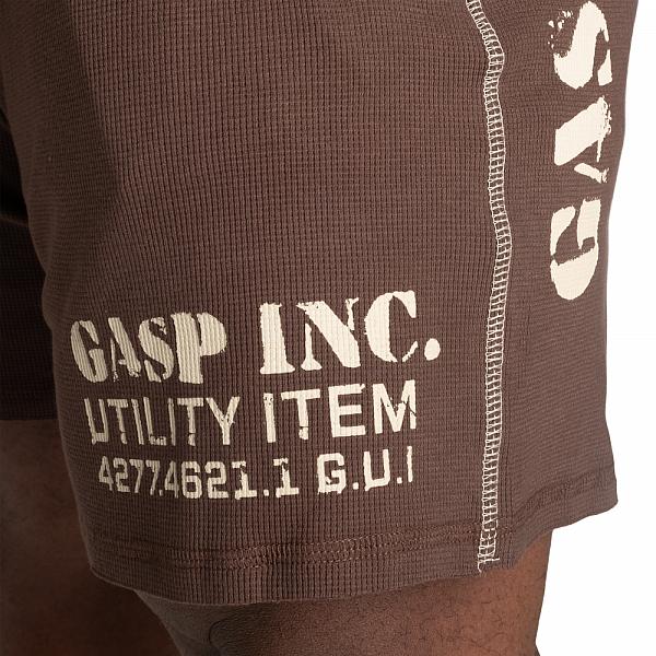 GASP Thermal Shorts 6 inch - Timber Detail 4