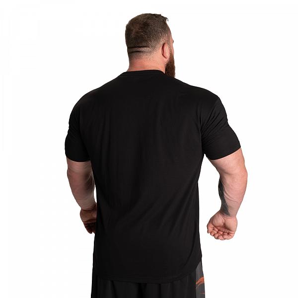 GASP Legacy Gym Tee - Black/White Detail 3