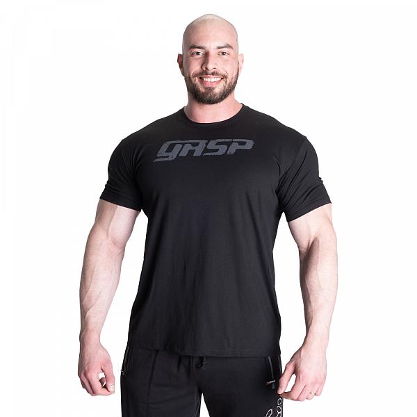 GASP Legacy Gym Tee - Black Detail 1