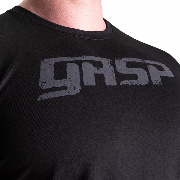 GASP Legacy Gym Tee - Black Detail 4