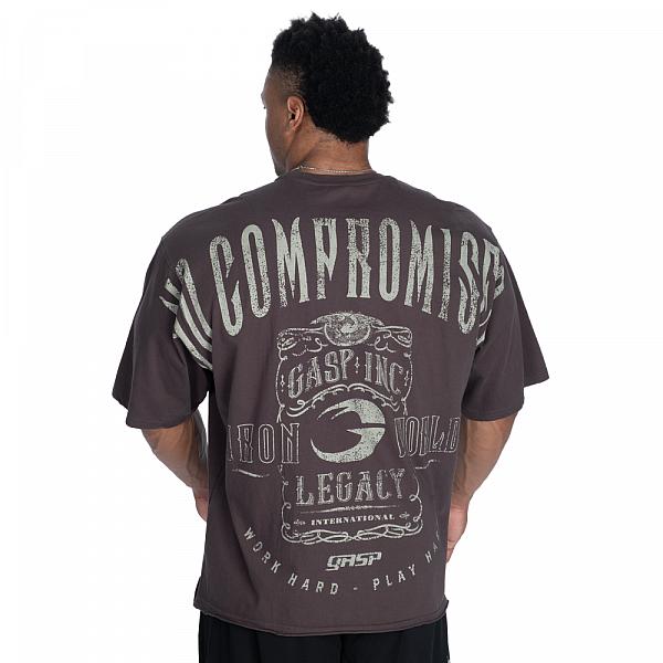 GASP NC Iron Tee - Iron/Desert Detail 1