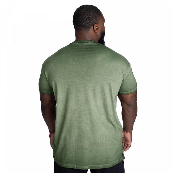 GASP Intensity Street Tee - Washed Green Detail 2