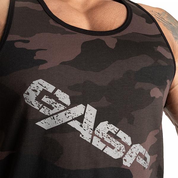 GASP Vintage T-back - Dark Camo Detail 4