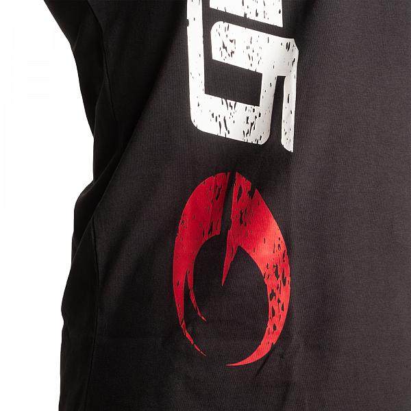 GASP Original Tee - Black/Red Detail 4