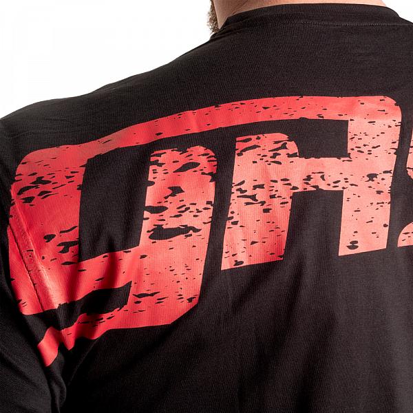 GASP Original Tee - Black/Red Detail 5