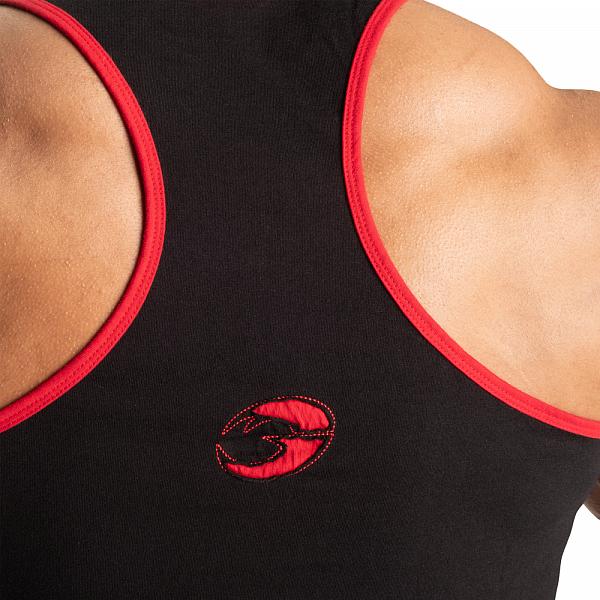 GASP Vintage T-back - Black/Red Detail 5