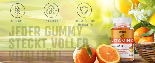 Weider Vitamin C Gummies Detail 3