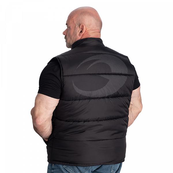 Gasp Puffer Vest - Black Detail 2