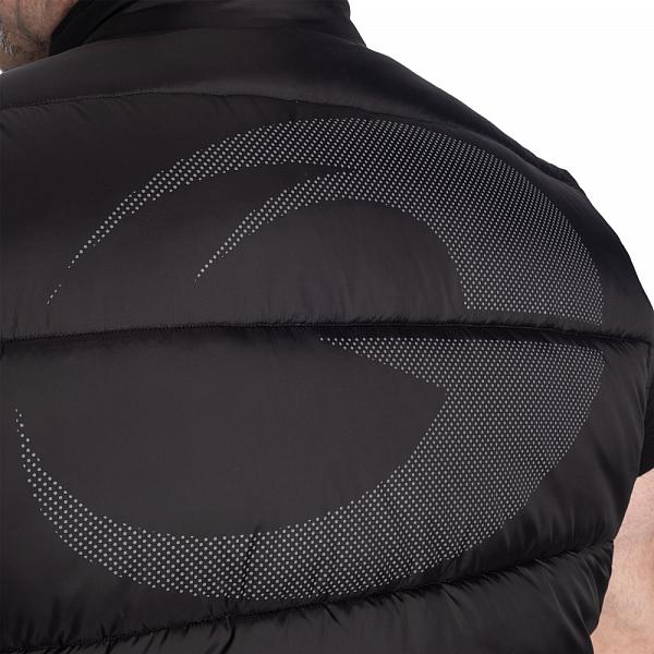Gasp Puffer Vest - Black Detail 4